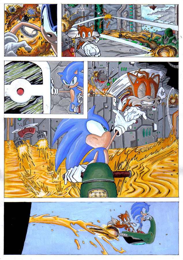 sonic the comic online