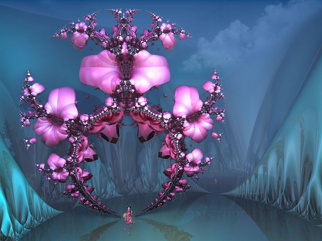 Geishas Cherry Blossom Tree - at the Ecstasy... by MANDELWERK