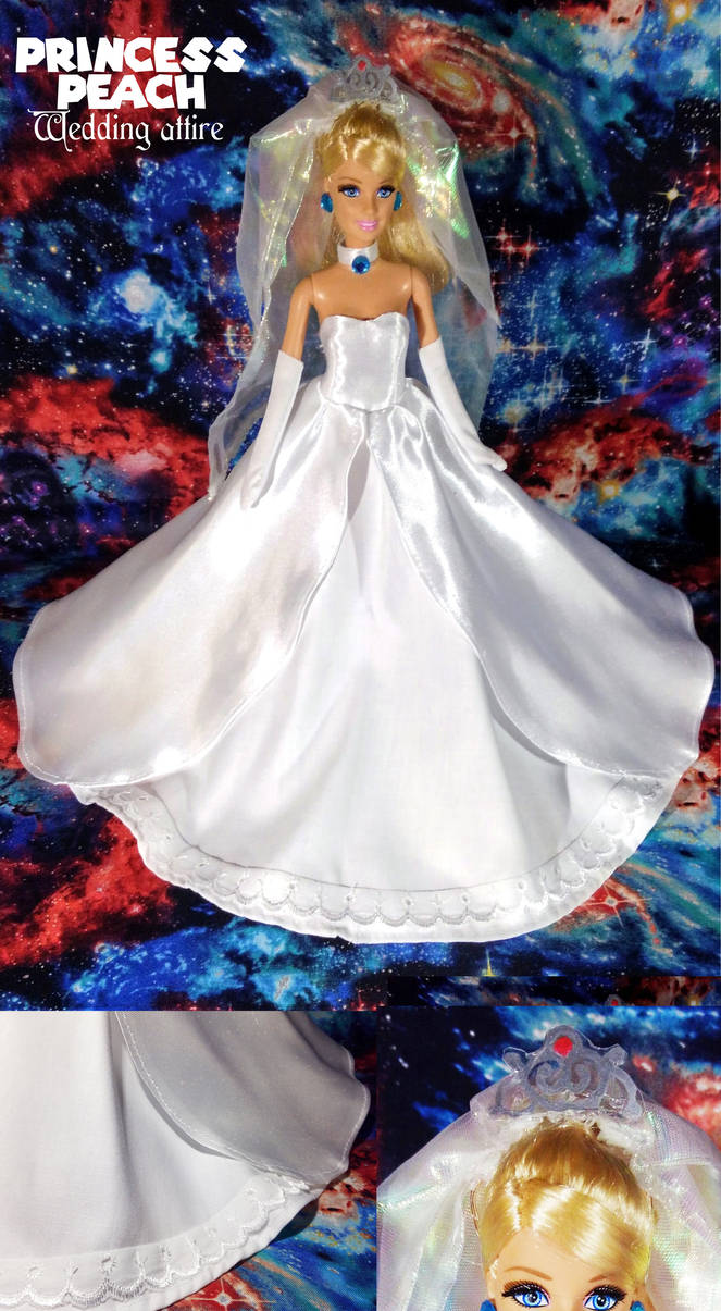 Mario: Princess Peach wedding attire by Leaf-nin on DeviantArt