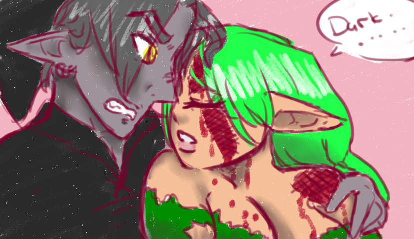 Dark and Marina by Holographic-Neku