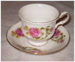 Antique Cup and Saucer 5 by Bnspyrd