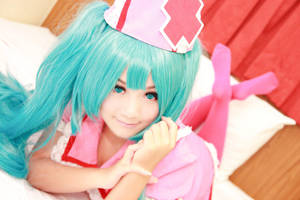 Love ward Miku cosplay by w2200354