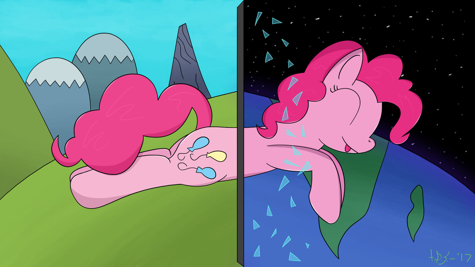 From Equestria To Space... (Beyond the 4th Wall) by TheDarkSatanicorn