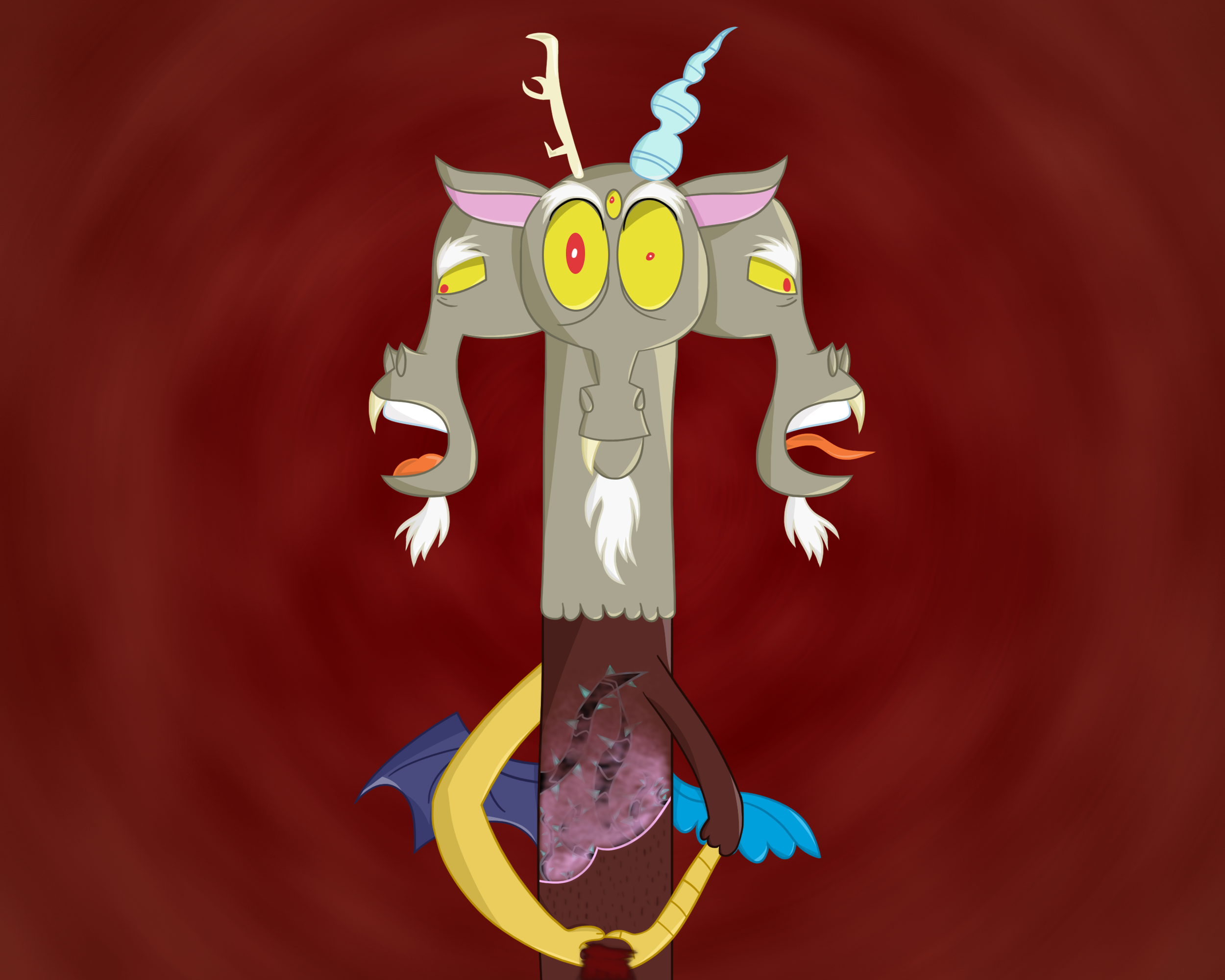 ATG Day 14 - Chaos Mountain by TheDarkSatanicorn