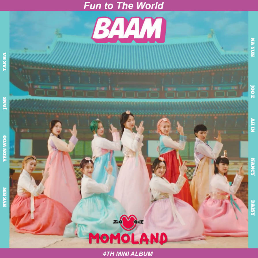 Momoland Baam Album Cover By Souheima On Deviantart