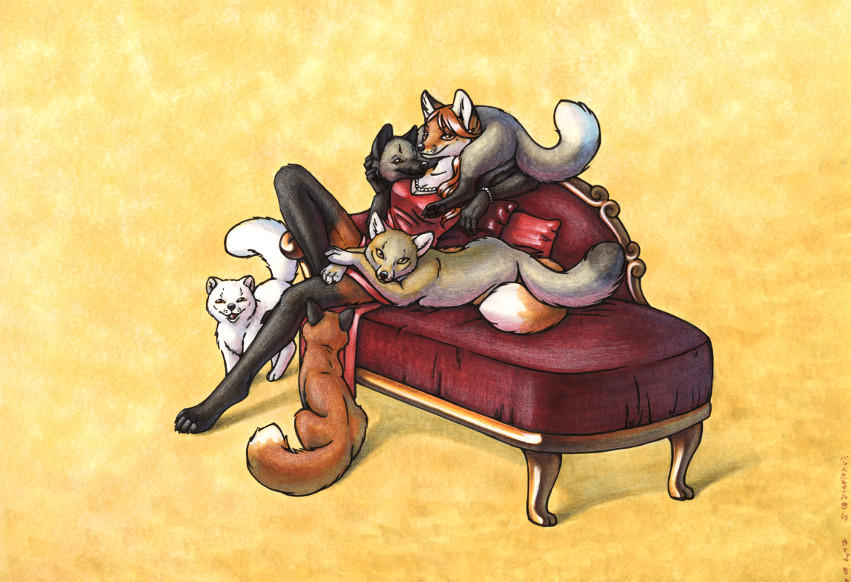 The only way to wear real fur by PanHesekielShiroi