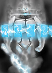 Air/Lightning Elemental by takkless