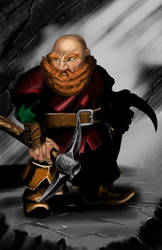 Mountain Dwarf by takkless
