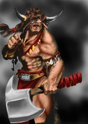 Minotaur by takkless