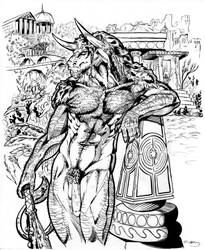 Minotaur by takkless