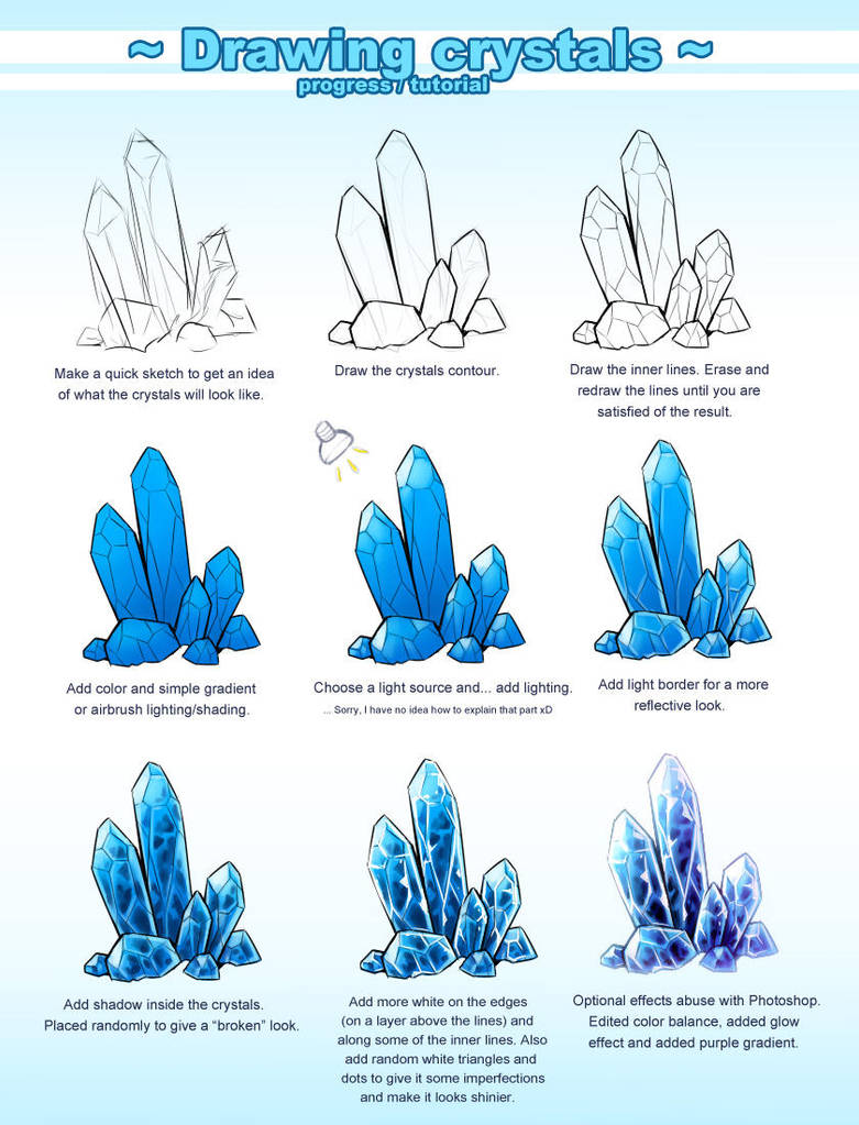Crystals Progress Tutorial by Pikishi