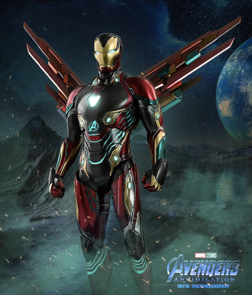  Iron  Man  Mark  85  suit Concept Avengers 4 by 