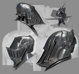 Study Helmets by Robotpencil