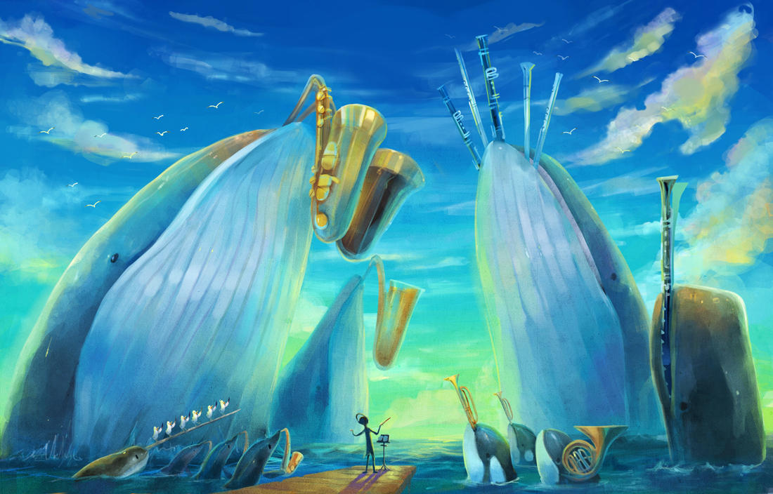 Whales Orchestra by zgul-osr1113
