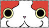 Jibanyan Fan Stamp by RockingSAE-kun Jibanyan Fan Stamp by RockingSAE-kun