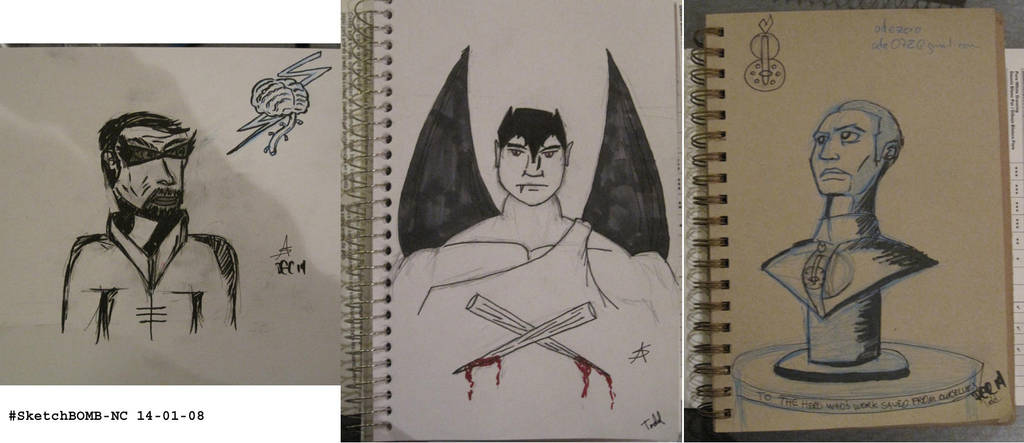 #SketchBomb-NC New Year's Edition by dgcordon