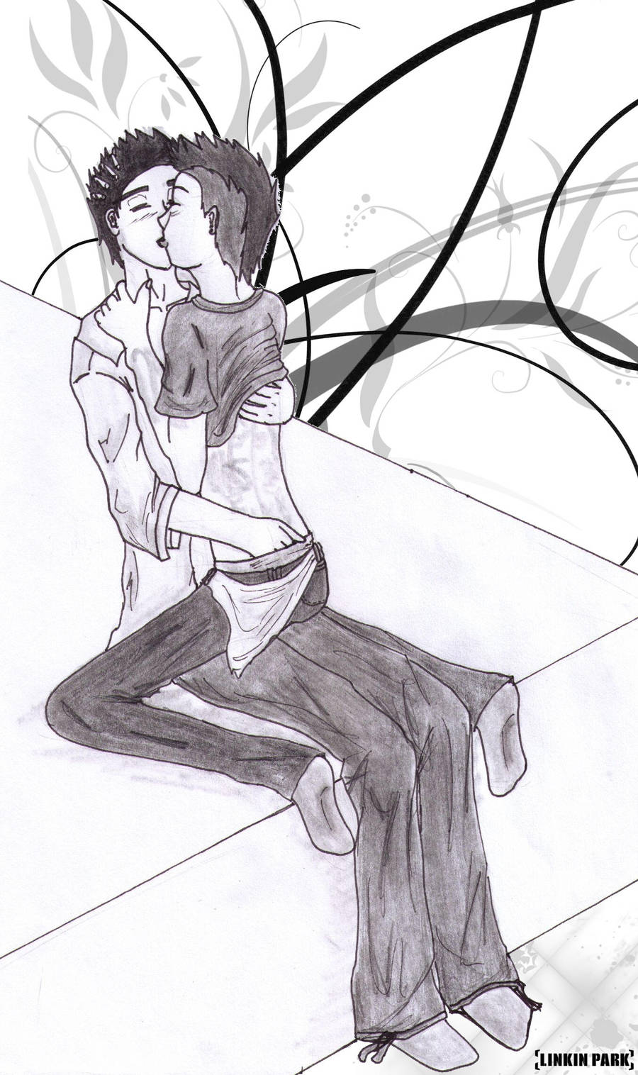 Second version of French Kiss by xXsmilifishXx on DeviantArt