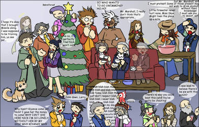 Gratuitous Christmas Pic, pal by zarla