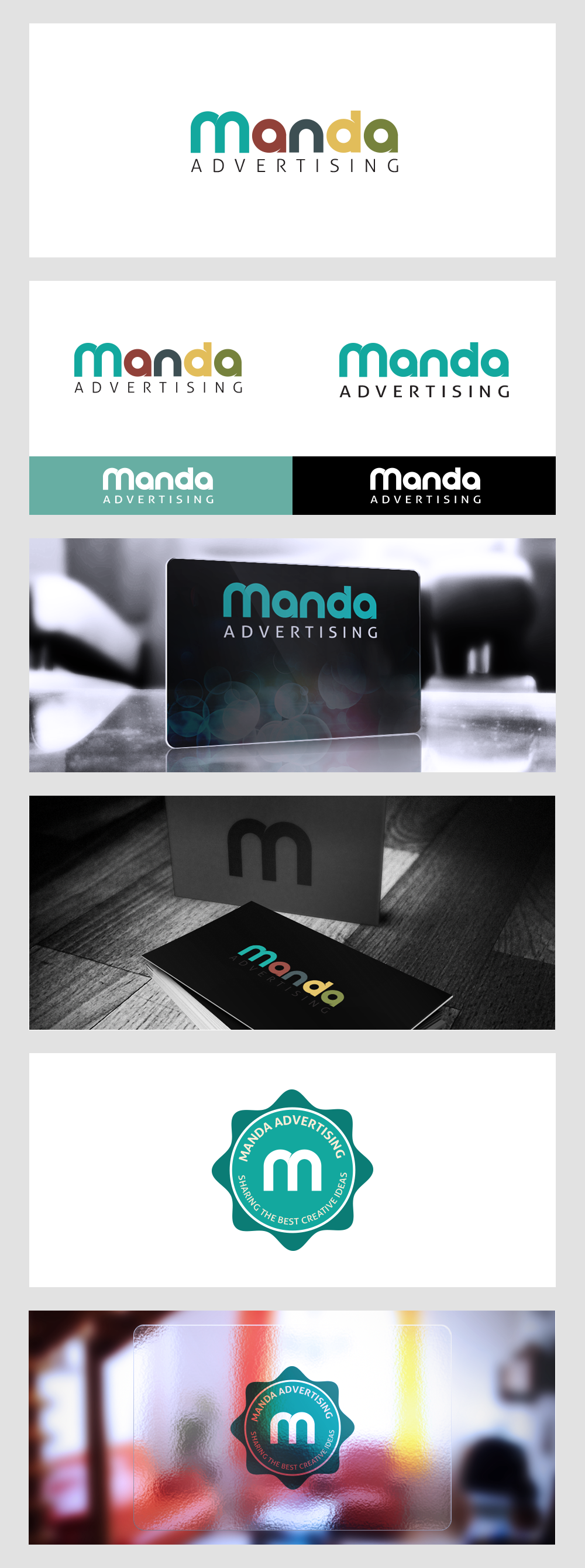 Manda Advertising Logo Design by samadarag