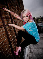 rust and clouds by KellyEden