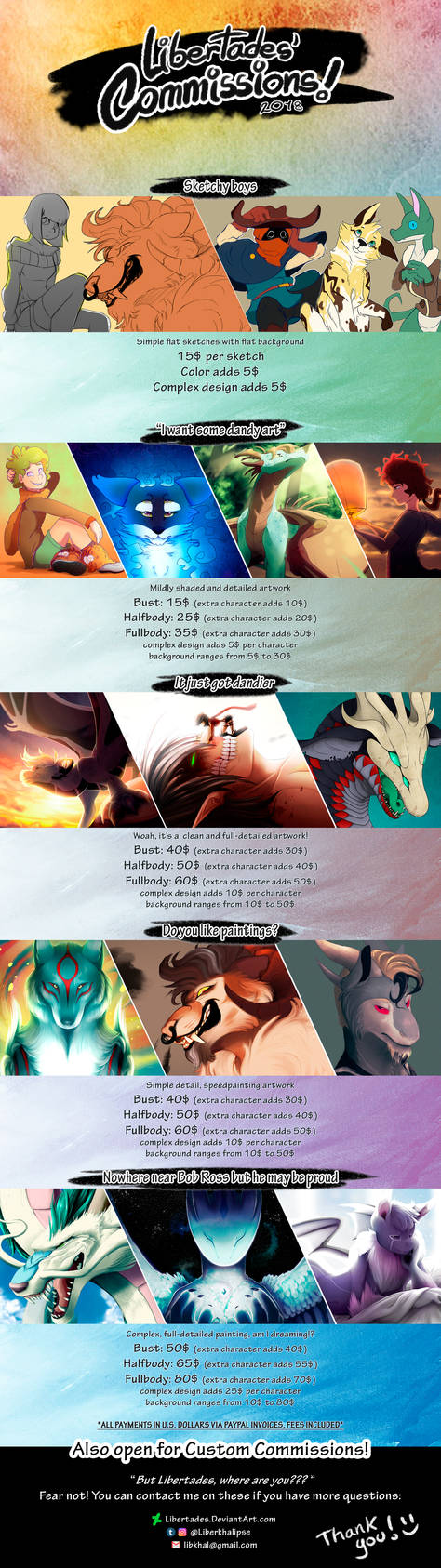 Libertades' Commissions by Libertades Libertades' Commissions by Libertades
