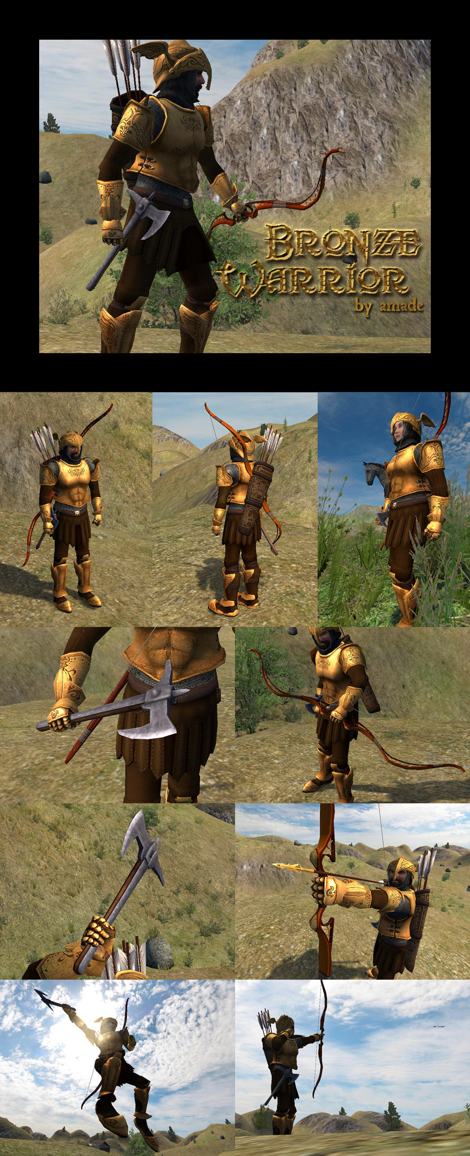 Bronze Warrior by amade