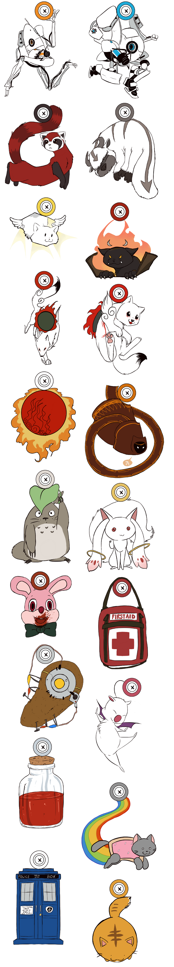 AnimeNEXT 2012 - Charm Designs by Dezfezable