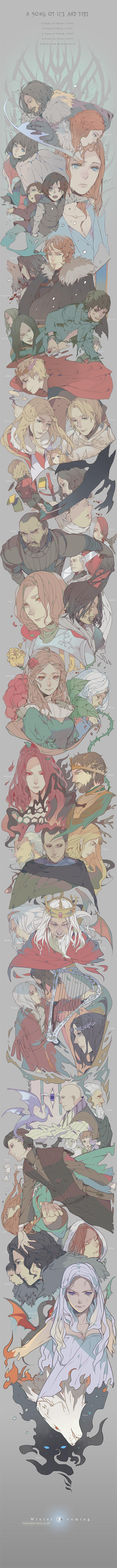 A Song of Ice and Fire by Wavesheep