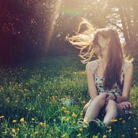 Flying Hair by Holunder