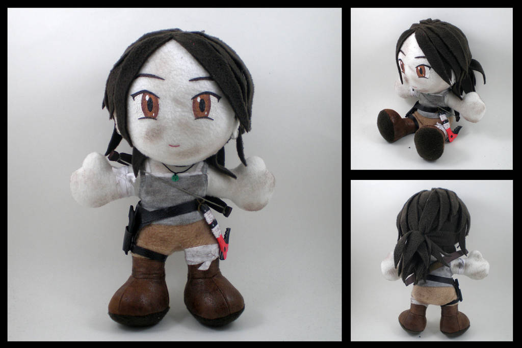 Tomb Raider - Lara Croft plushie by eitanya