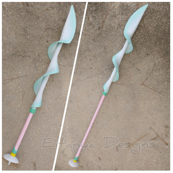 Pearl's Spear from Steven Universe - cosplay prop by eitanya