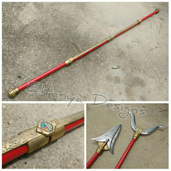 Dairanger staff - prop replicas by eitanya