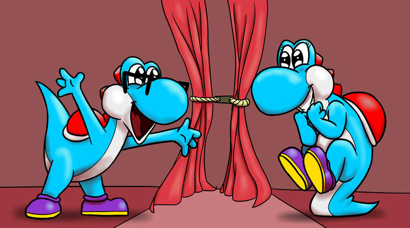 Yoshi Reveal by timsplosion