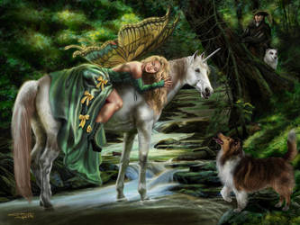 Faerie Steed by rebelakemi