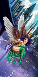 Flying Girl by rebelakemi