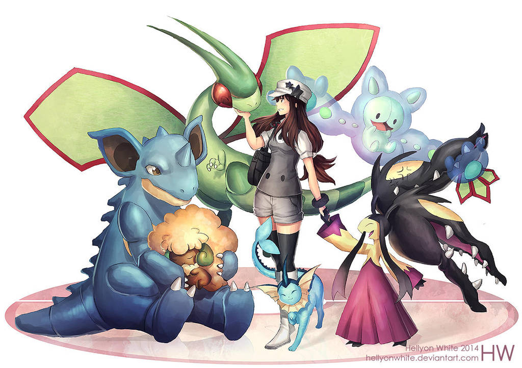 Hel Poketeam by HellyonWhite