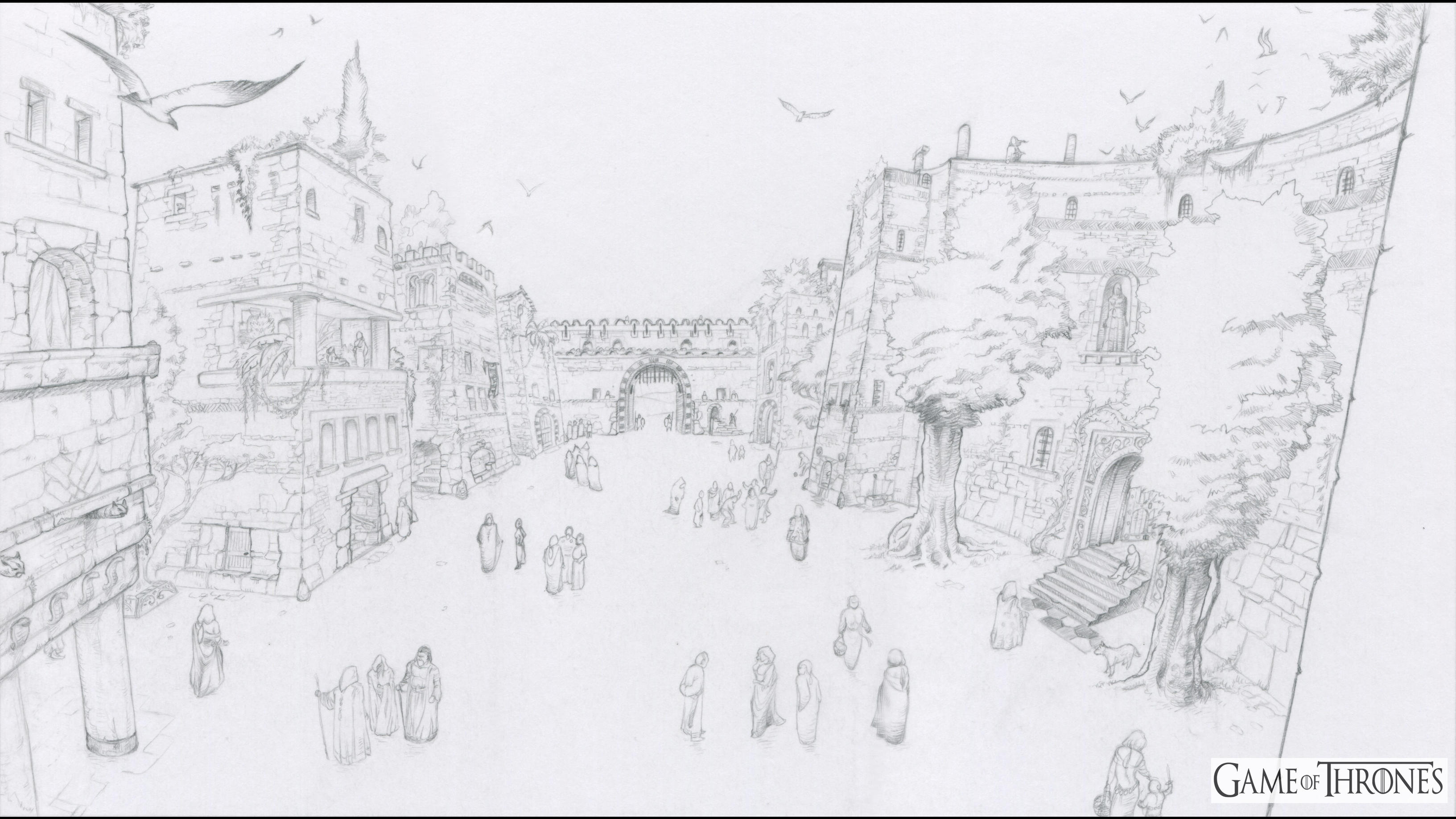 A Game of Throne Motion Comics - Qarth by krukof2