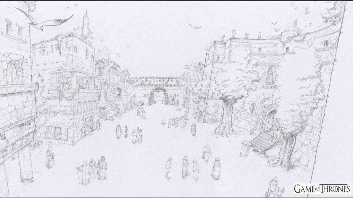 A Game of Throne Motion Comics - Qarth by krukof2