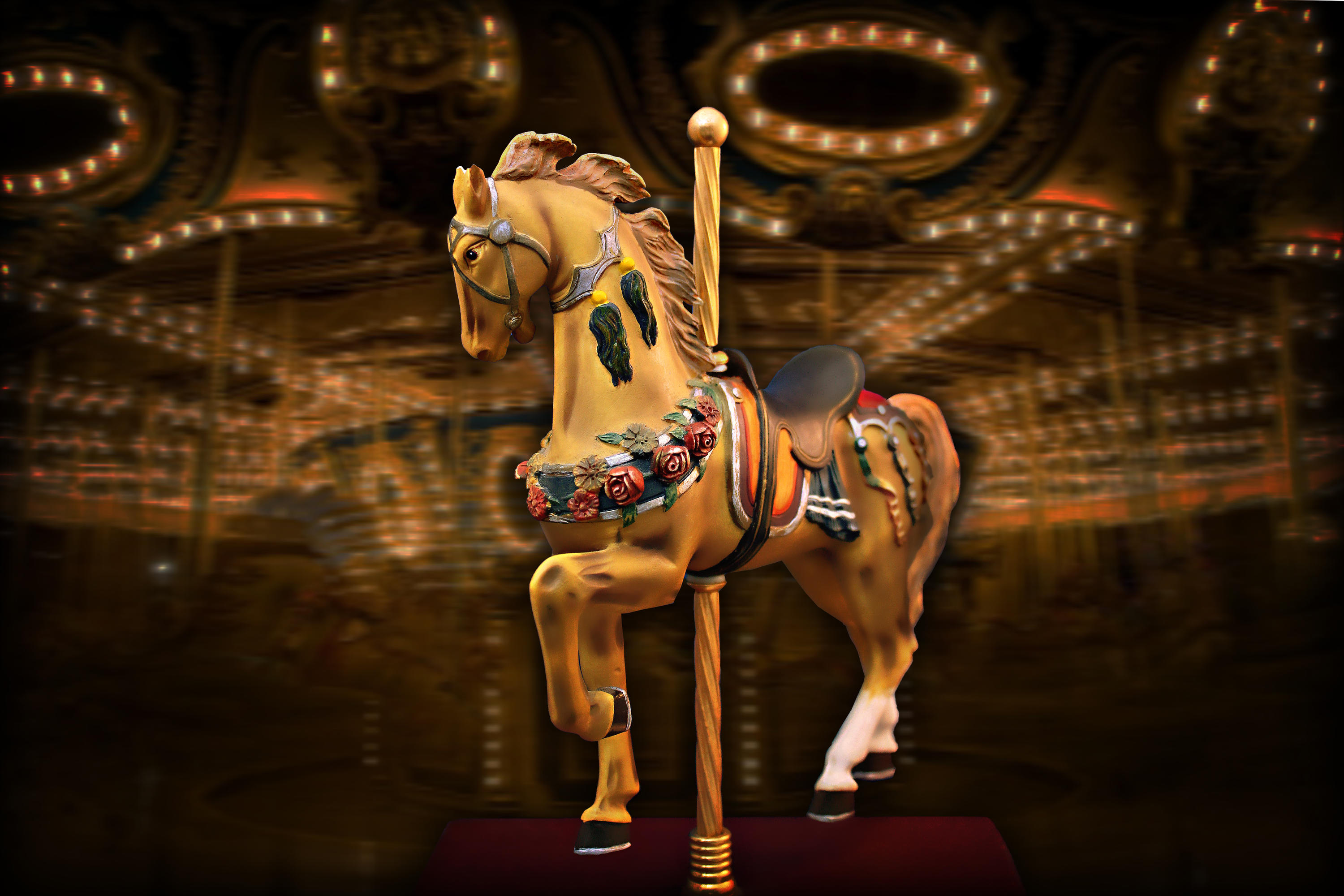 Carousel Horse by koprods on DeviantArt