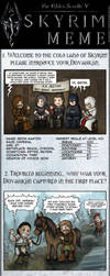 Skyrim Meme: Bron by Isriana