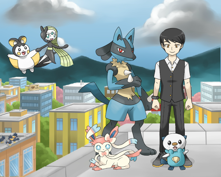 PKMN trainer creator: Vinnie by KoreOfEmAll
