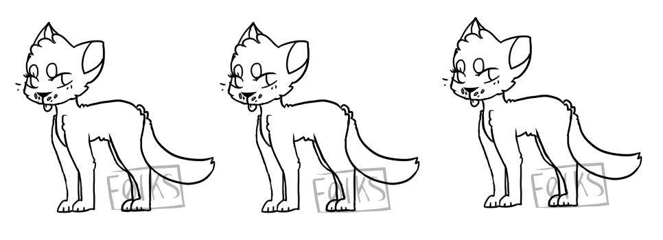 Ych Bases Chibi Cat Base 10 2 4 10 2 Download Free Download F2u 3 Count Adoptable Base Cat By Foiks On Deviantart