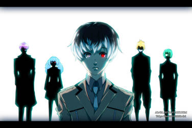 Tokyo Ghoul:RE: Quinx Squad by AR-UA
