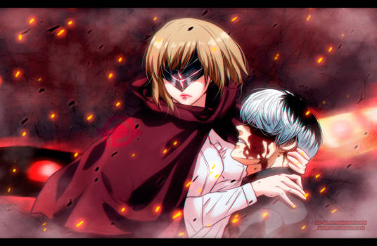 Tokyo Ghoul:RE 29: Hinami and Haise by AR-UA