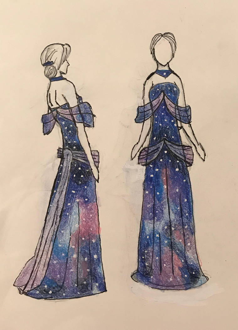 Galaxy Prom Dress