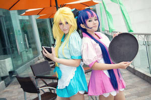 Waitress Panty and Stocking by vicissiJuice