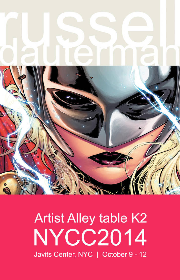 Russell Dauterman Nycc2014 by RDauterman Russell Dauterman Nycc2014 by RDauterman