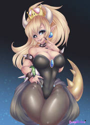 Bowsette by BunnyWhiskerz
