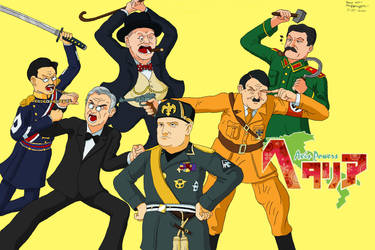 The REAL 'Axis Powers Hetalia' by CptFarfegnugen