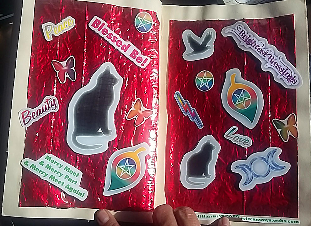 My Second Altered Book Page 13 by angelstar22